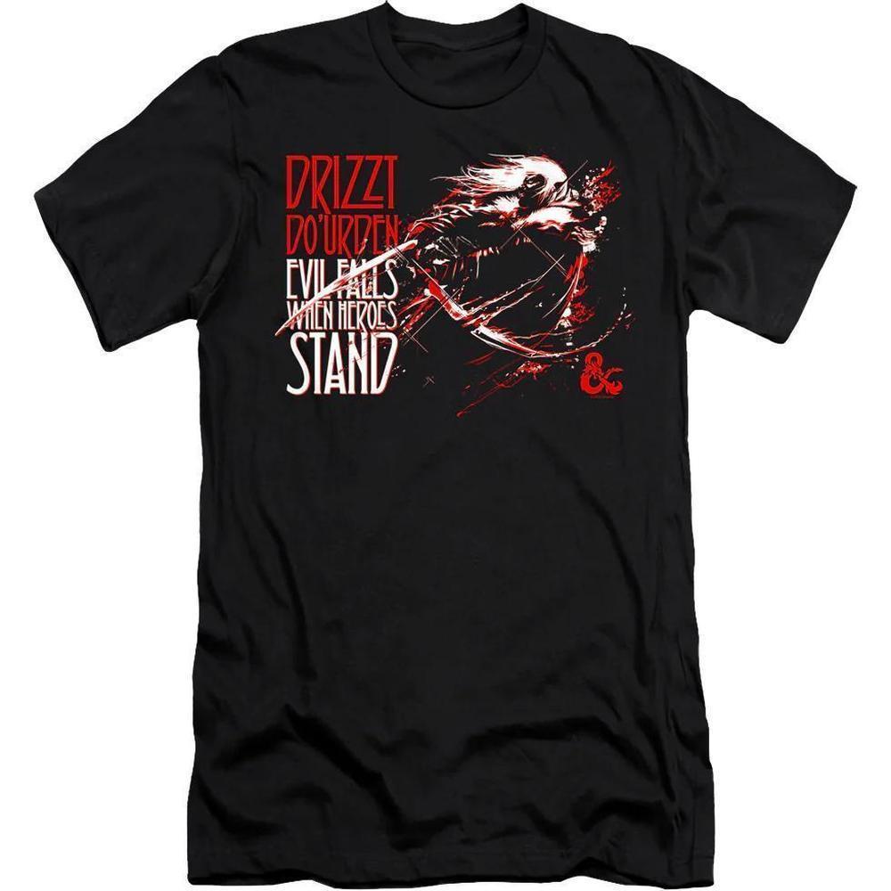 Drizzt Dourden Dungeons Dragons Tshirt